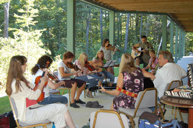 fiddleheads music camp workshop
